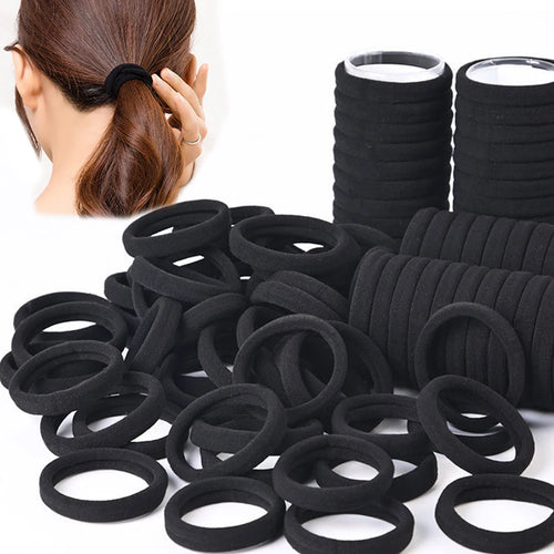 50/100 pieces of black and white hair bands, women's hair bands,...