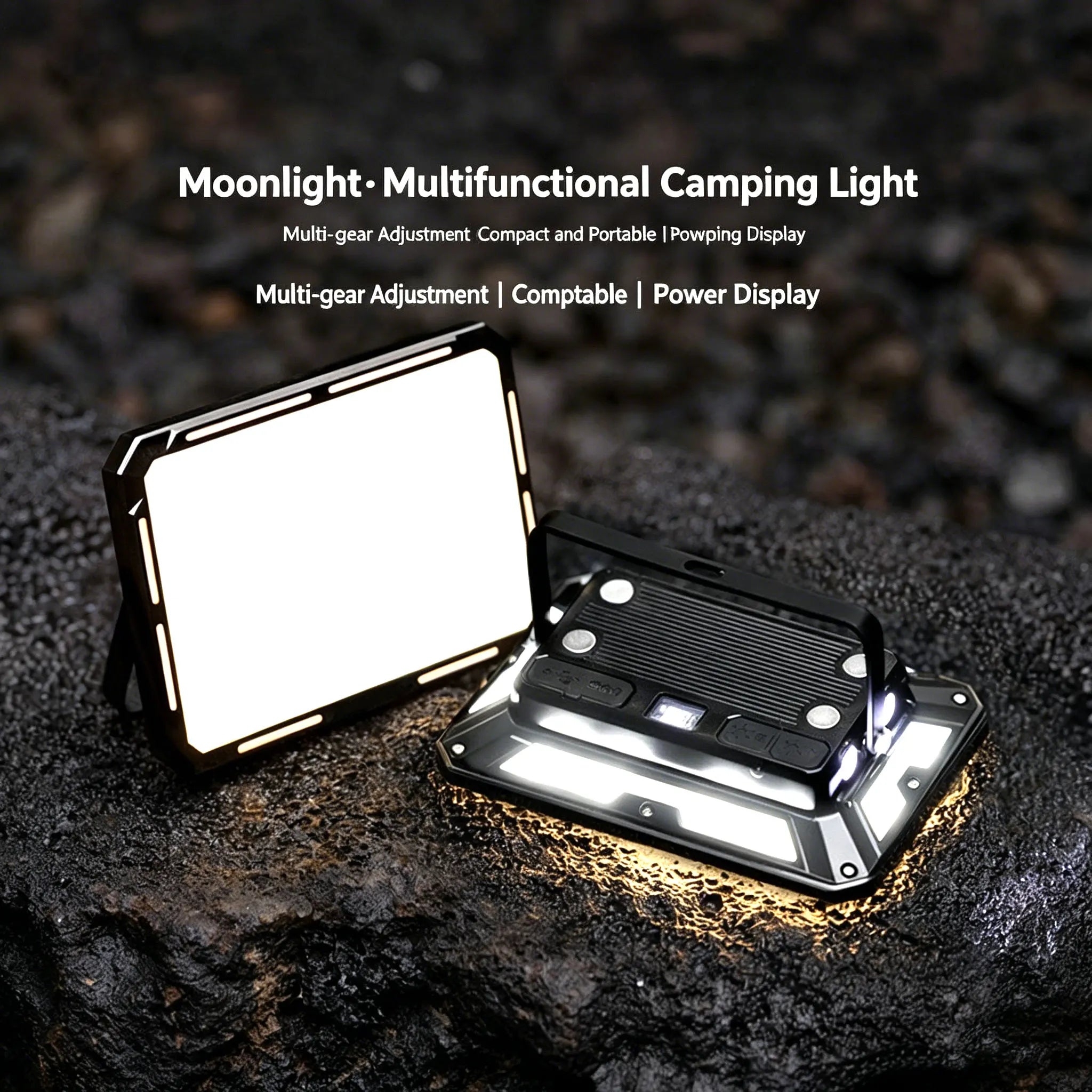 LED Camping Tent Light with Magnetic Mount