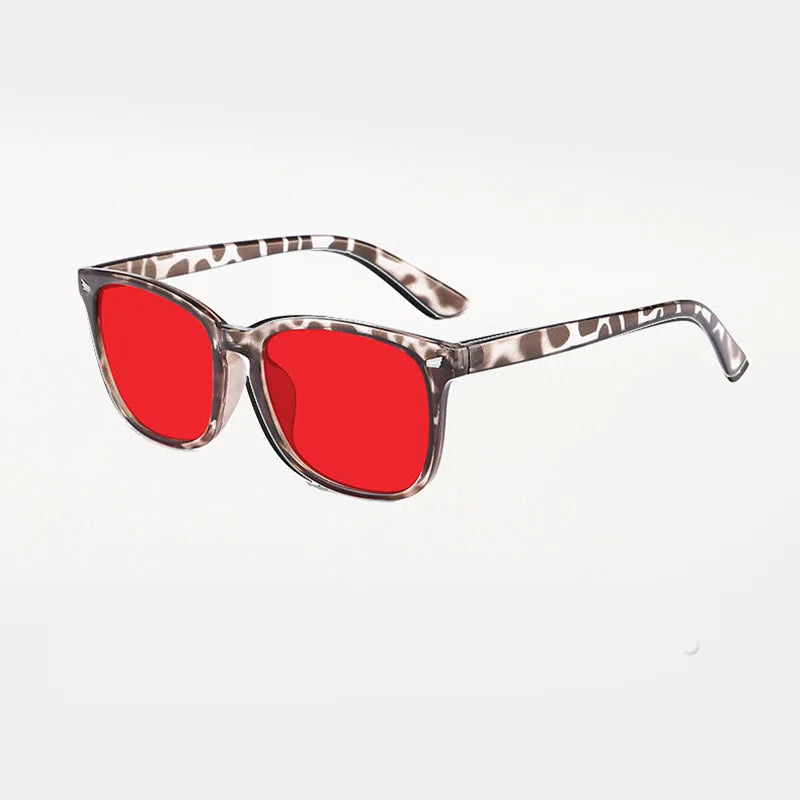 Unisex Red Yellow Orange Tinted Anti Blue Light Glasses, Night...