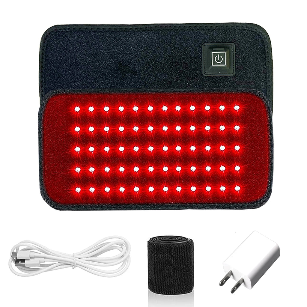 Red Light Therapy Belt — 60 LED Infrared Pain Relief