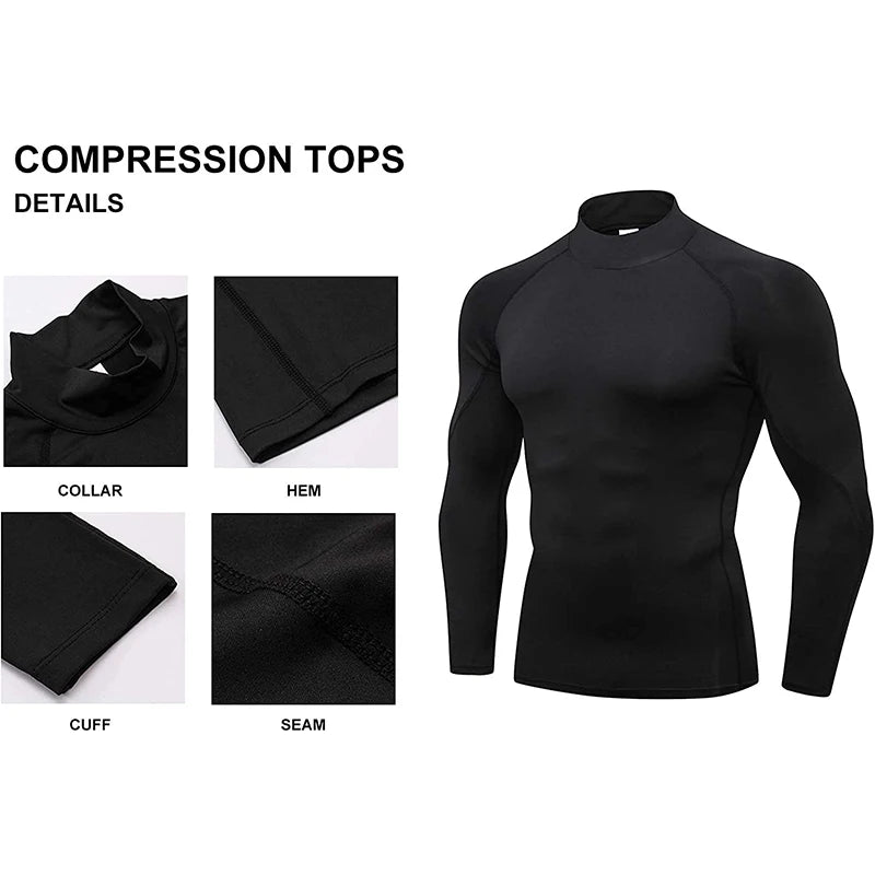 Men's Long Sleeve Compression Shirt