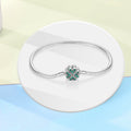 925-Silver-Plated Woven Heart Basic Bracelet Fashionable And...