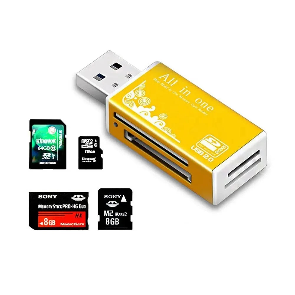 2-in-1 Multi Functional  USB 3.0 Card ReaderMiniSD...
