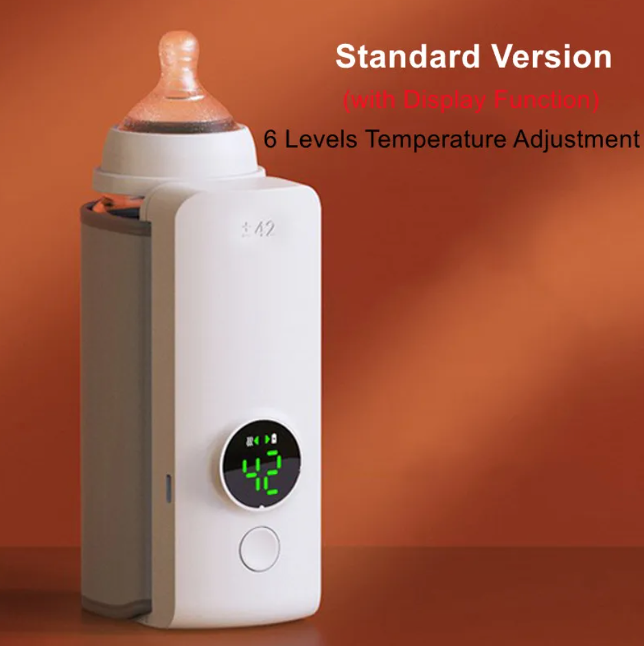 Portable USB Bottle Warmer with Insulated Heating Bag