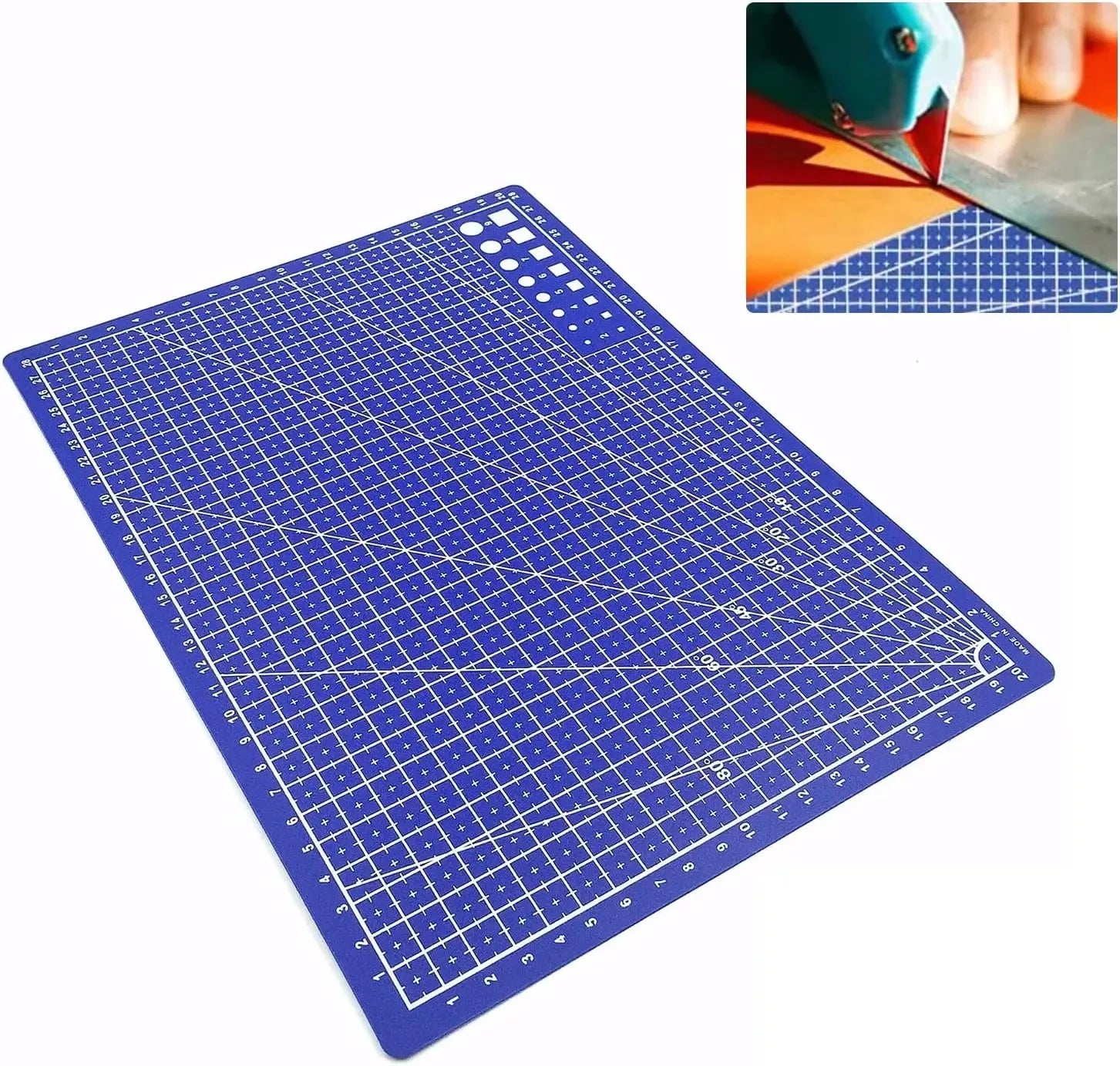 A3 A4 A5 PVC Cutting Mat Workbench Patchwork Cut Pad Sewing Manual...