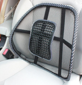 Memory Foam Car Seat Back Cushion with Breathable Cover