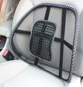 Memory Foam Car Seat Back Cushion with Breathable Cover