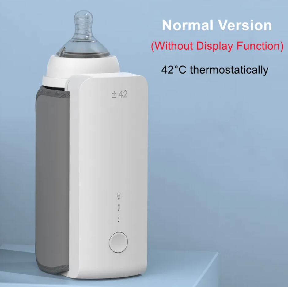 Portable USB Bottle Warmer with Insulated Heating Bag