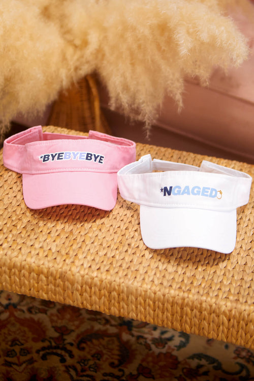 90's Boy Band Bachelorette Party Visors - Trendy Summer Accessory