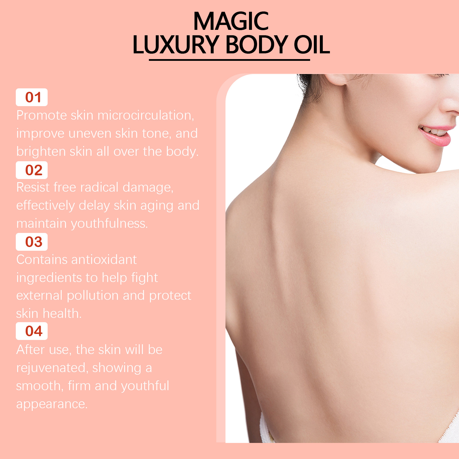 Natural Soothing Body Oil – Lavender & Rose