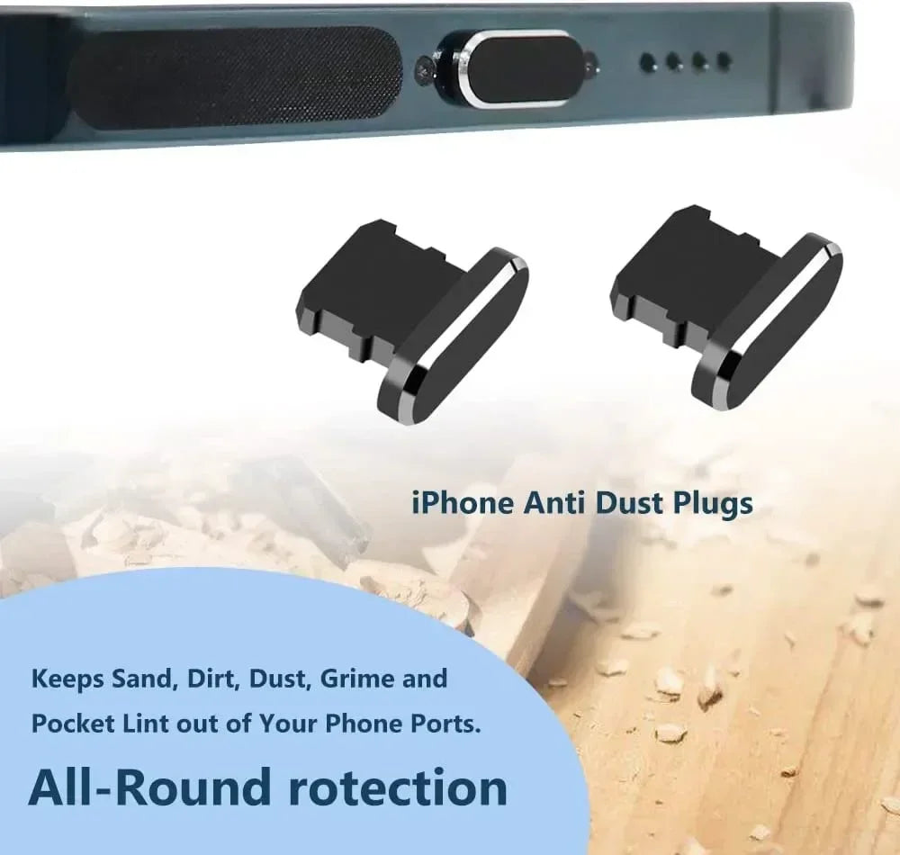 Phone & Earbuds Cleaning Kit with Dust Plugs