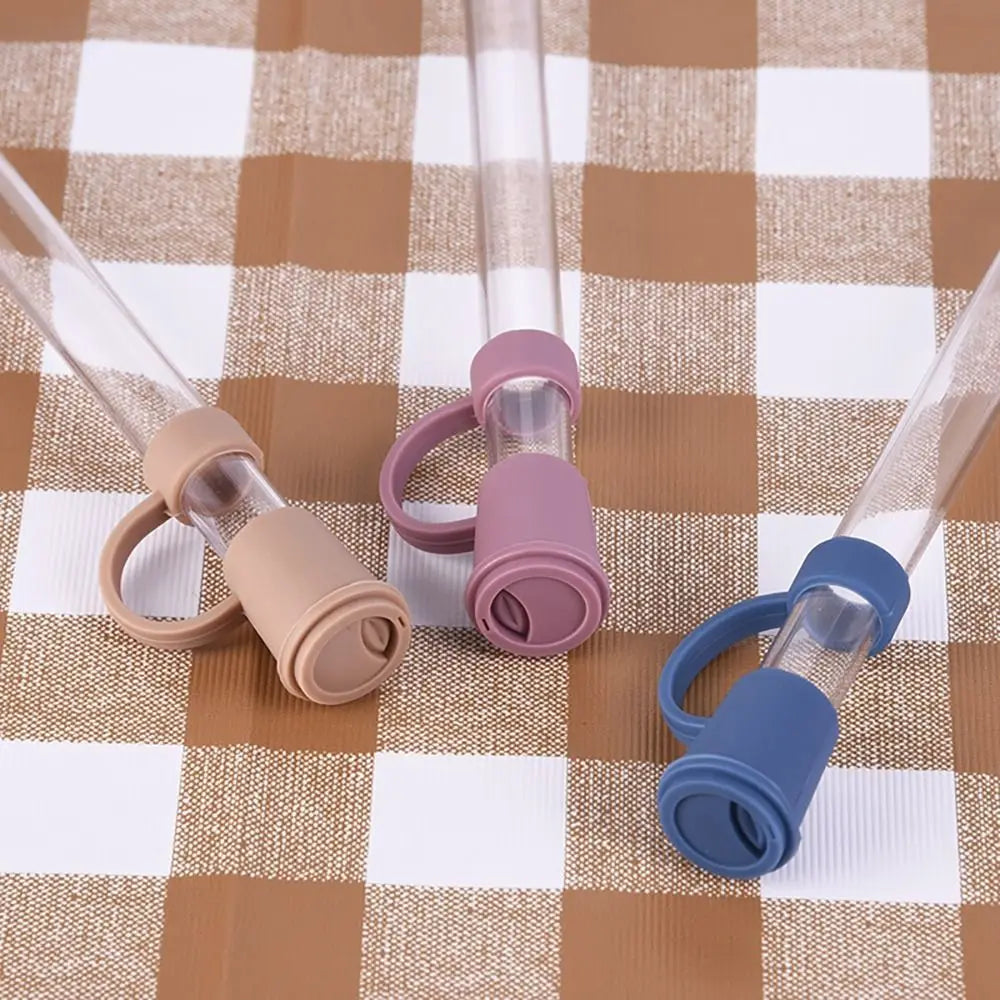 Silicone Straw Tip Covers – Reusable & Dust-Proof