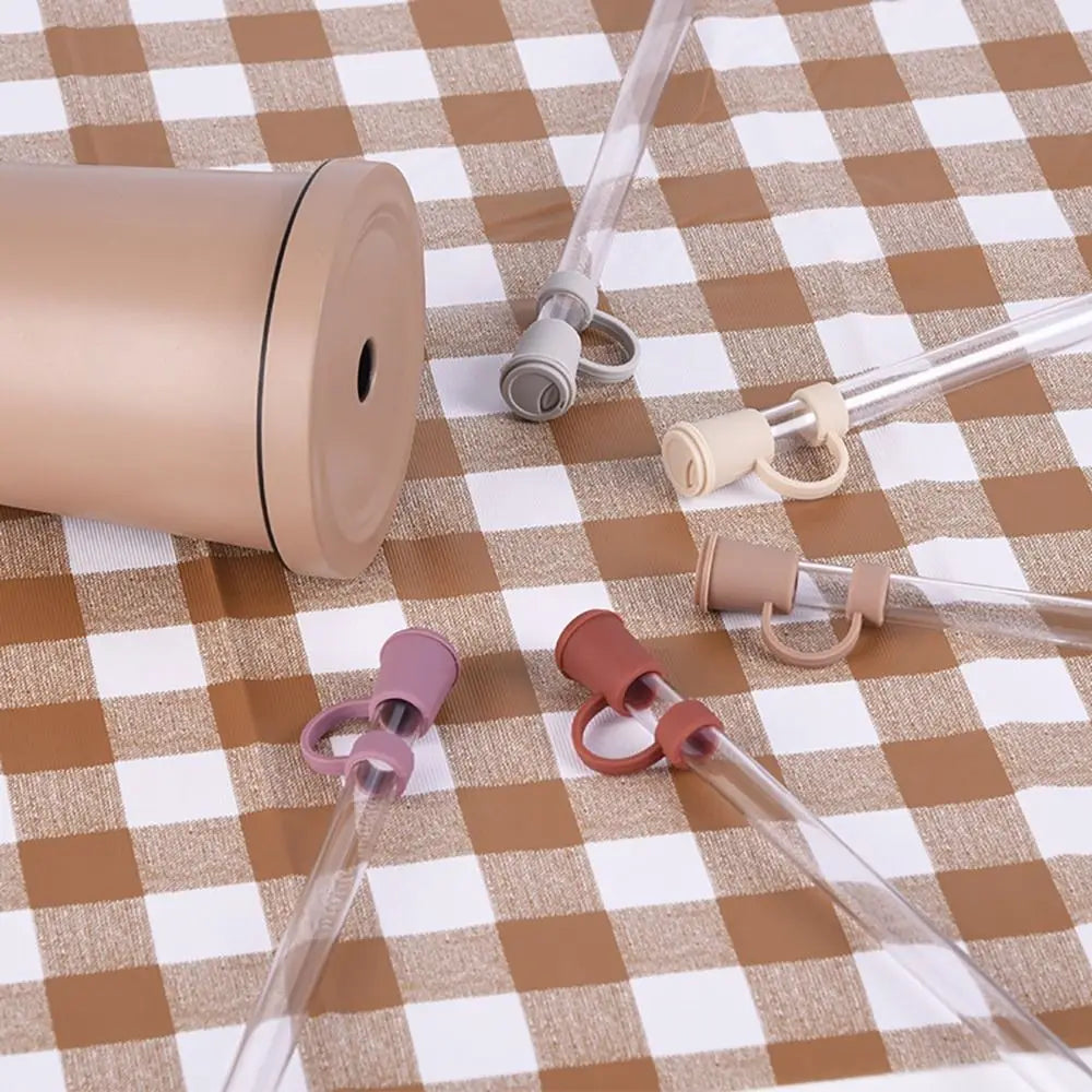 Silicone Straw Tip Covers – Reusable & Dust-Proof