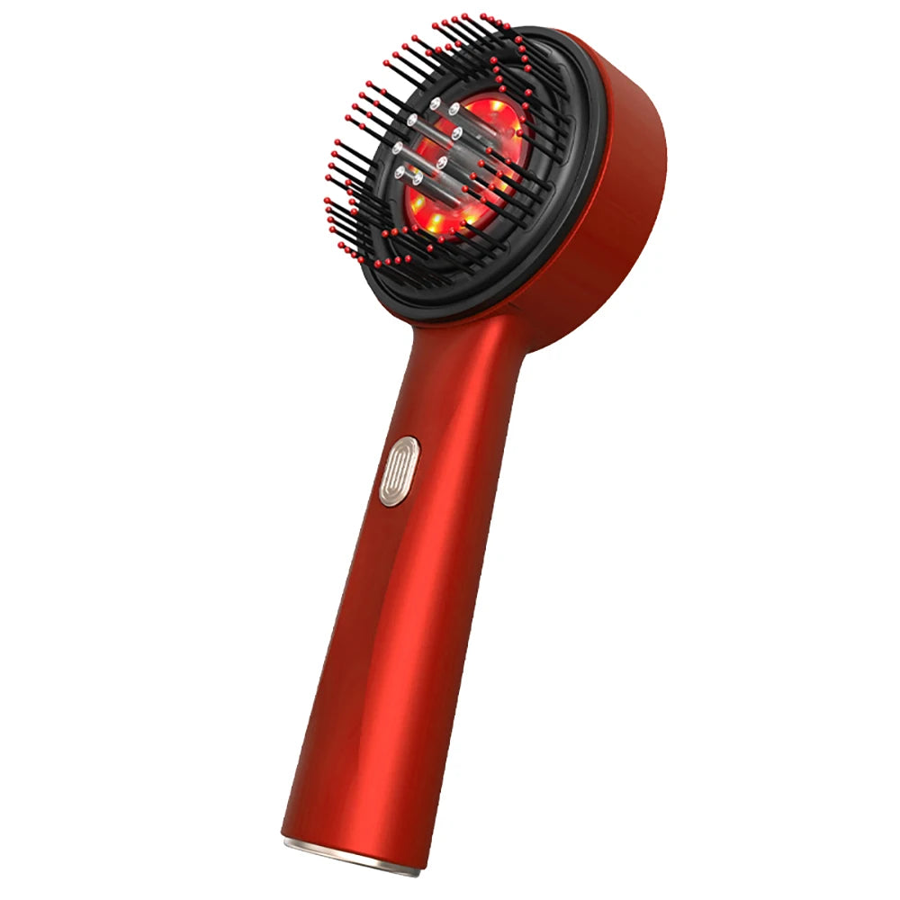 Red Light Scalp Massage Comb with Heat Therapy
