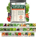 |15,000 Heirloom Seeds | 32 Seed Types | Survival Seeds | 2026 Season | Non GMO Vegetable and Fruit Seeds | Planting Outdoor & Indoor Garden
