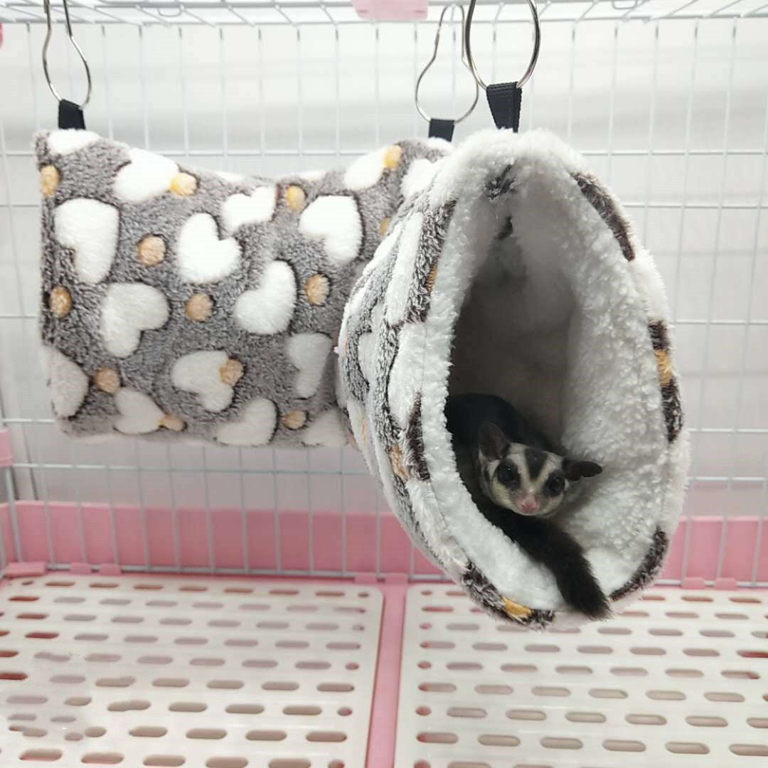 Plush Hamster Tunnel Nest – Cozy Hideaway for Small Pets