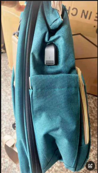 Diaper Backpack with Insulated Bottle Pockets