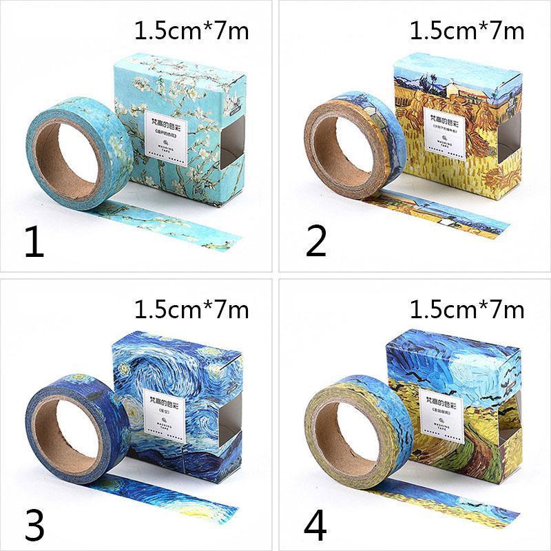 Decorative Masking Tape Sticker Roll Set