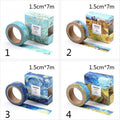 Decorative Masking Tape Sticker Roll Set