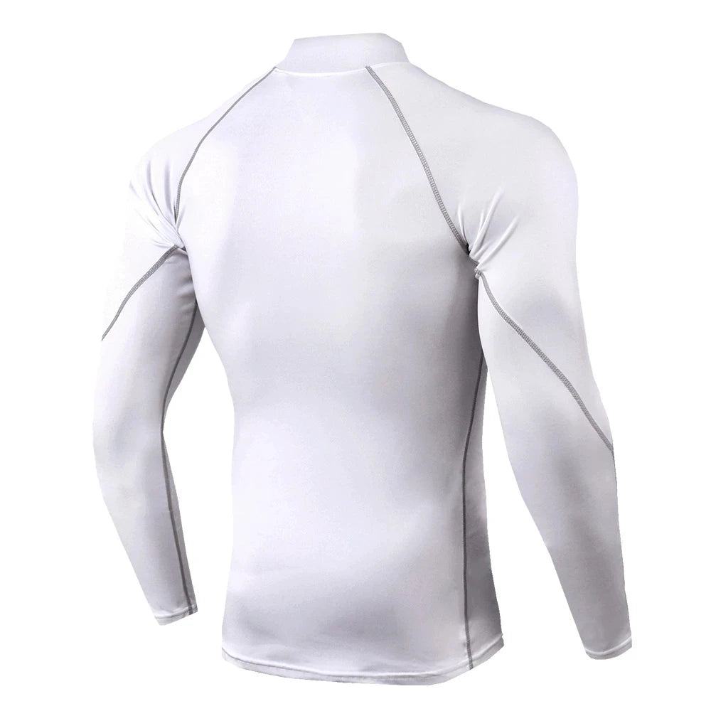Men's Quick-Dry Compression Long Sleeve Gym Shirt