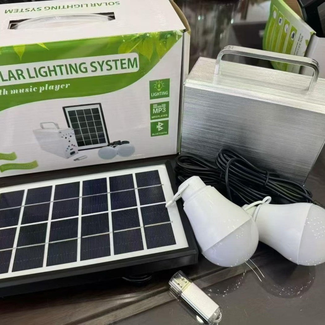 Solar Outdoor Power Station with Fast Charging