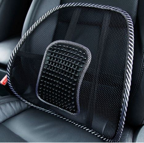 Memory Foam Car Seat Back Cushion with Breathable Cover
