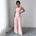 Bow-Shoulder Jumpsuit for Women
