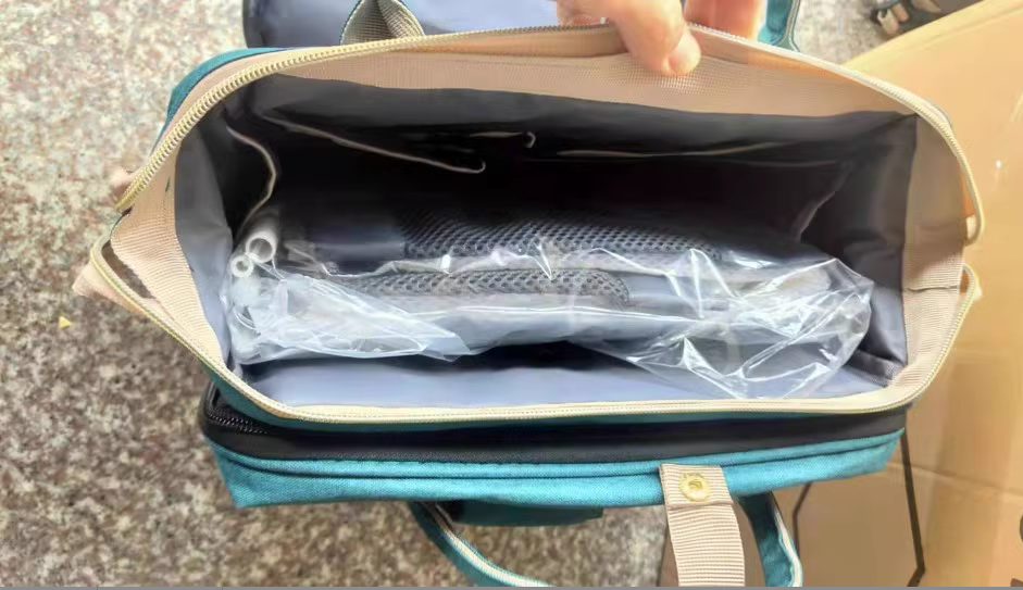Diaper Backpack with Insulated Bottle Pockets