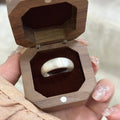 Sterling Silver Brushed Band Ring