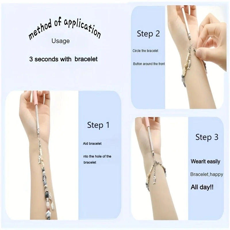 Bracelet Clasp Helper Tool – Jewelry Fastening Aid