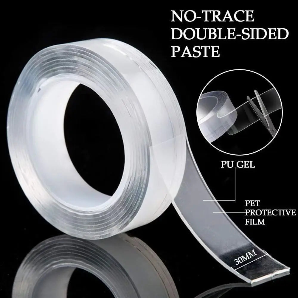 1/3/5m Nano Tape Double-Sided Adhesive Tape Traceless Waterproof...