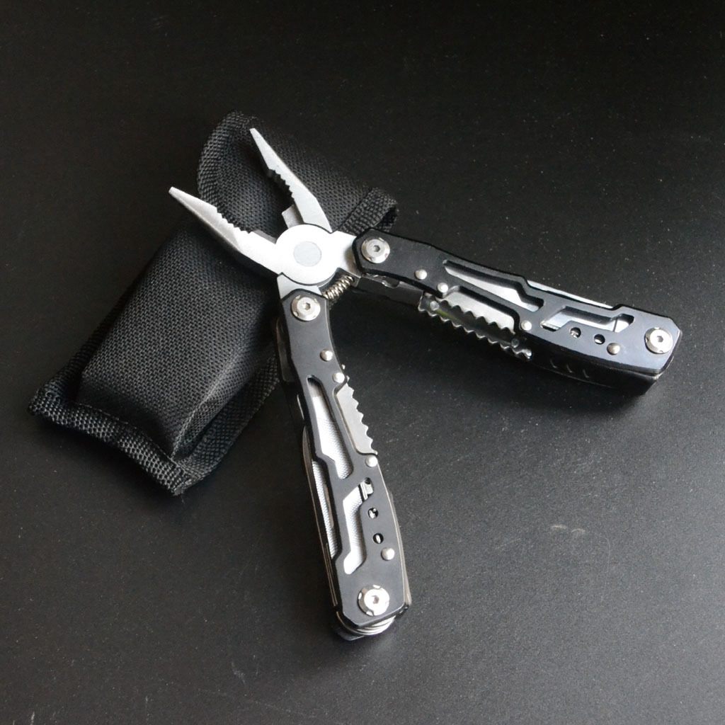 9-in-1 Stainless Steel Multi-Tool Pliers