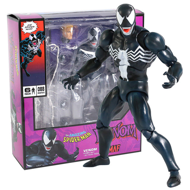 Marvel Mafex Spider-Man Action Figure 6-Inch Collectible