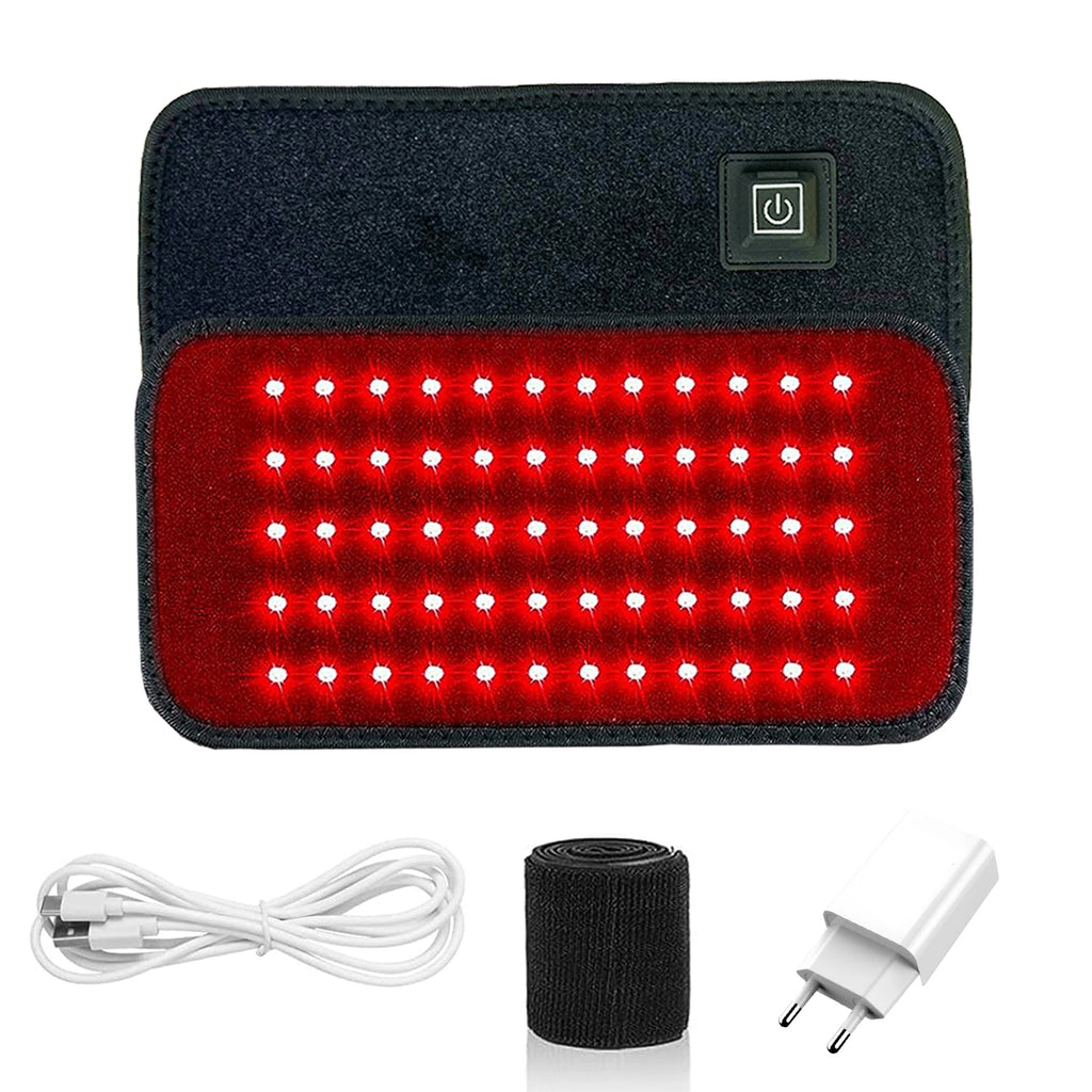 Red Light Therapy Belt — 60 LED Infrared Pain Relief