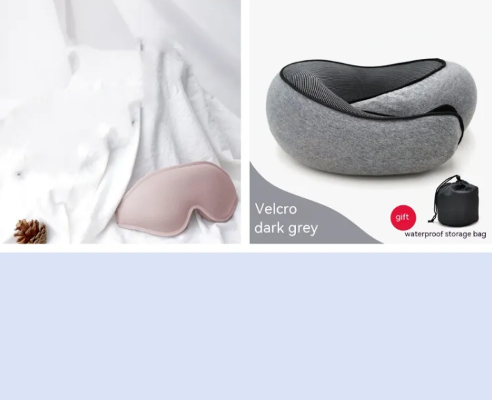 3D Contoured Sleep Mask – Total Darkness, Zero Pressure