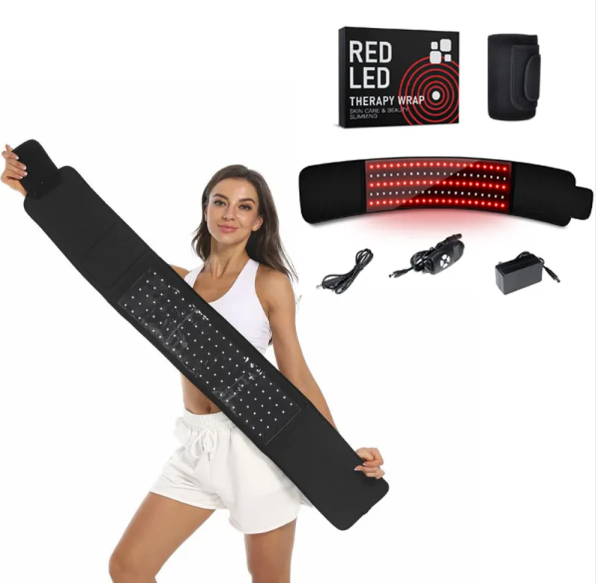 Red Light Therapy Belt – 120 LED Wearable Light