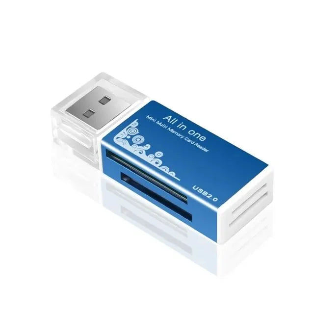 2-in-1 Multi Functional  USB 3.0 Card ReaderMiniSD...