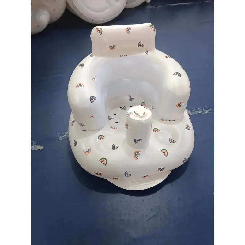 Inflatable Baby Chair with Built-in Pump