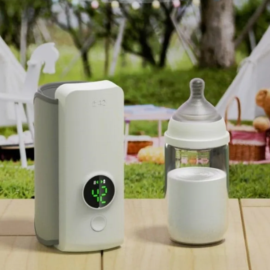 Portable USB Bottle Warmer with Insulated Heating Bag