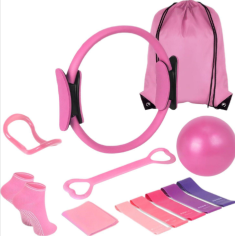 Yoga & Pilates Set for Mindful Wellness - 13-Piece Collection