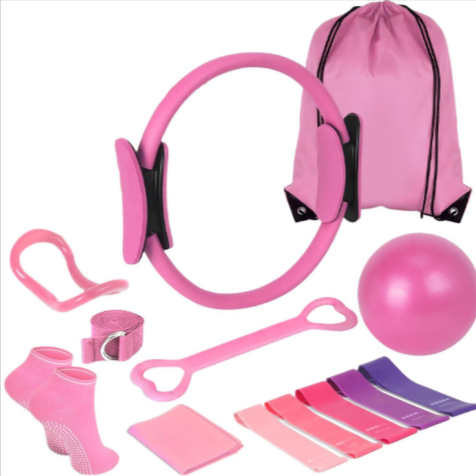 Yoga & Pilates Set for Mindful Wellness - 13-Piece Collection