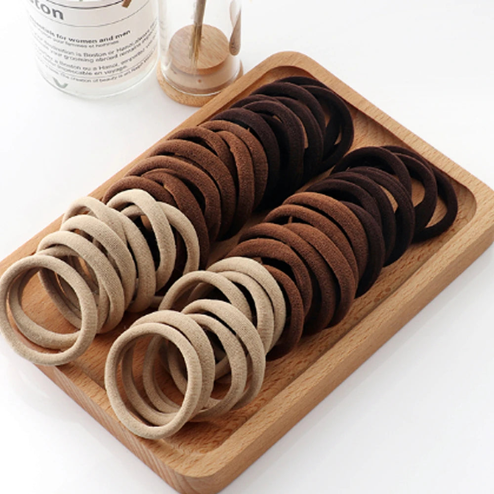 50/100 pieces of black and white hair bands, women's hair bands,...