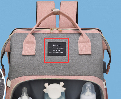 Diaper Backpack with Insulated Bottle Pockets