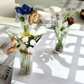 Birth Flower Glass Dome Tabletop Ornament