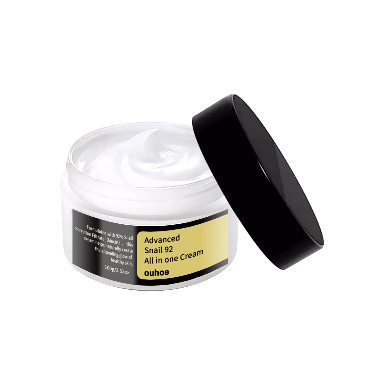 OUHOE Advanced Snail Face Cream Whitening Repair Soothes Red Sensitized Skin Moisturize Anti Aging Snail Mucin Facial Care Cream