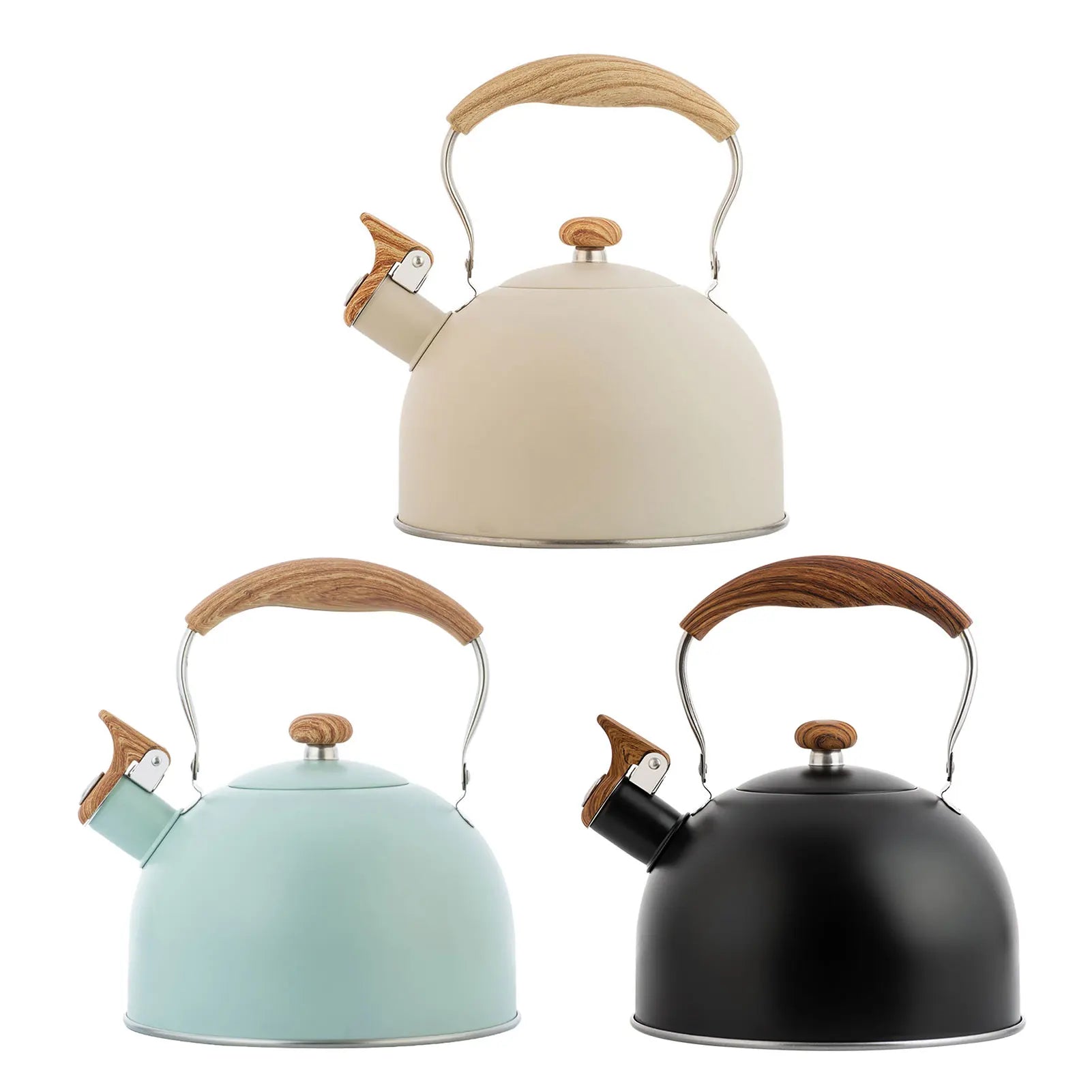 2.5L Stainless Steel Whistling Tea Kettle