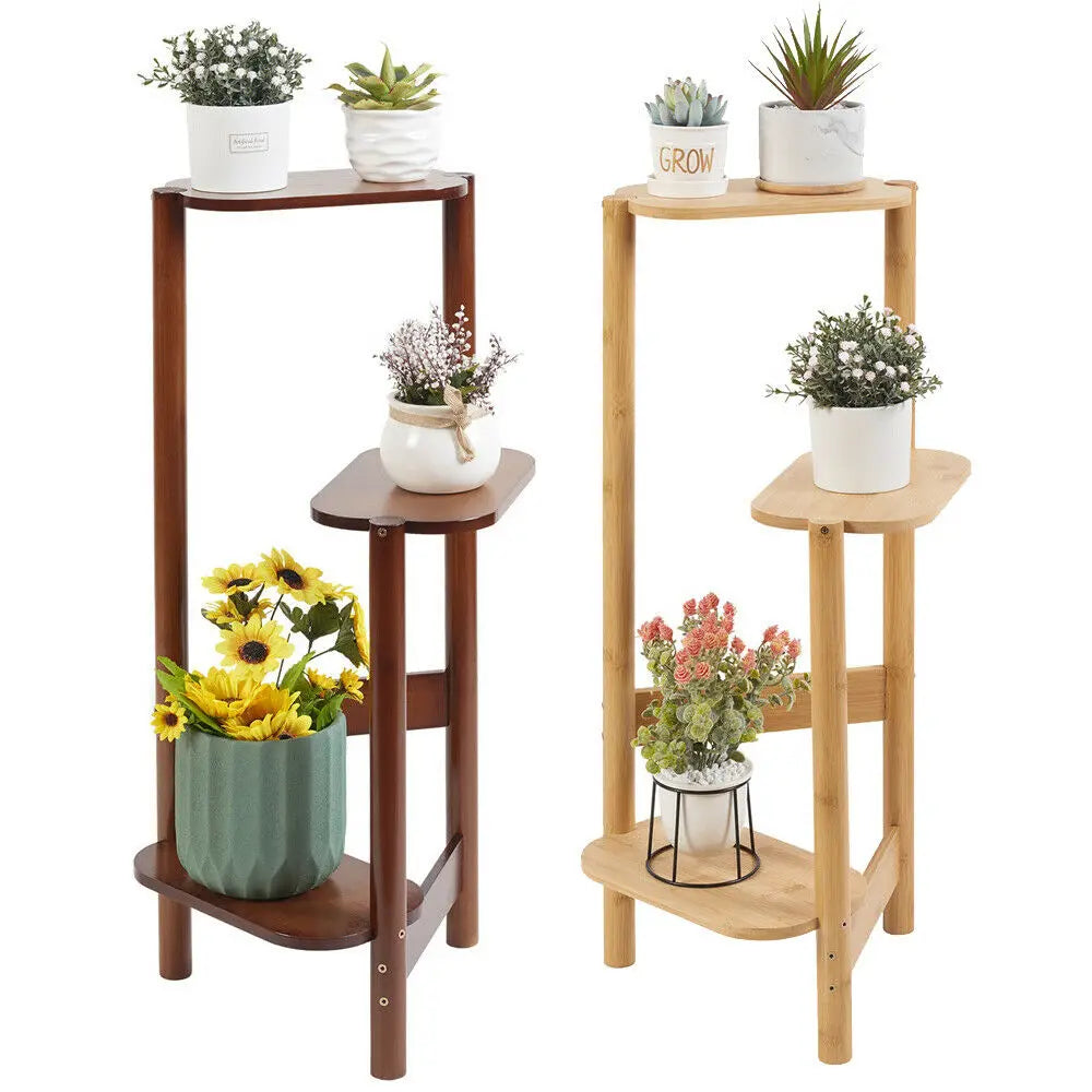 3-Tier Bamboo Plant Stand