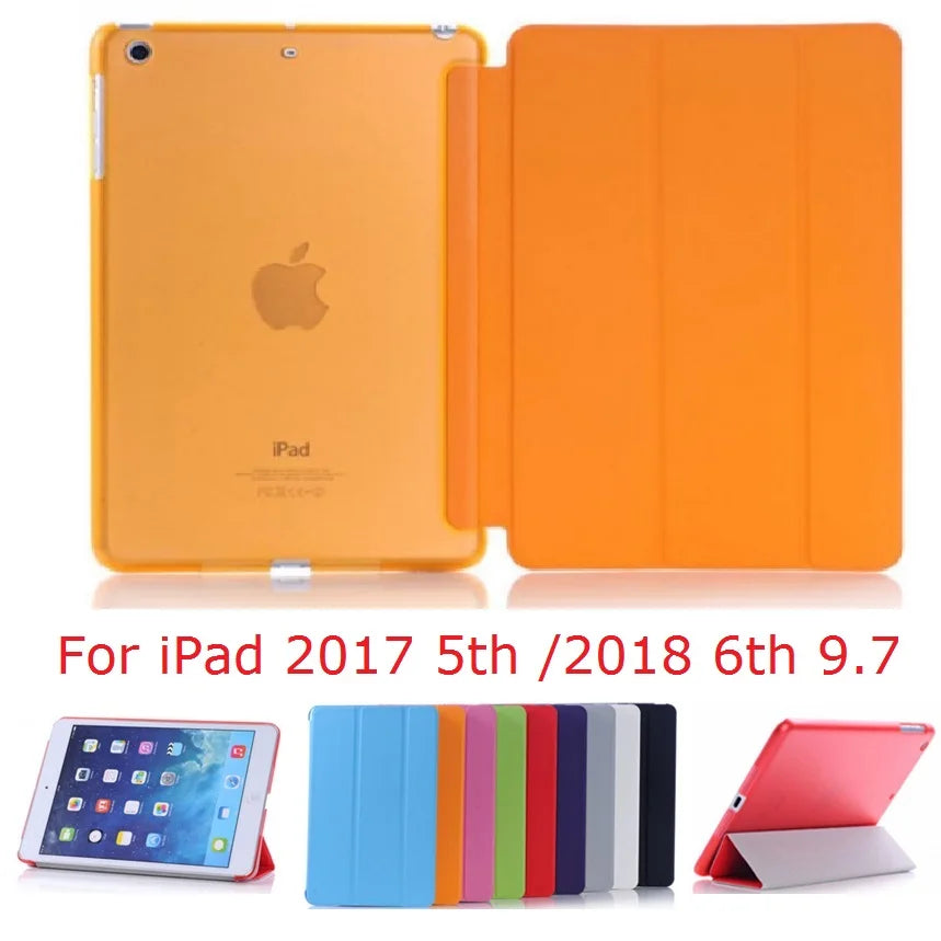Clear iPad 9.7" Case with Flip Stand
