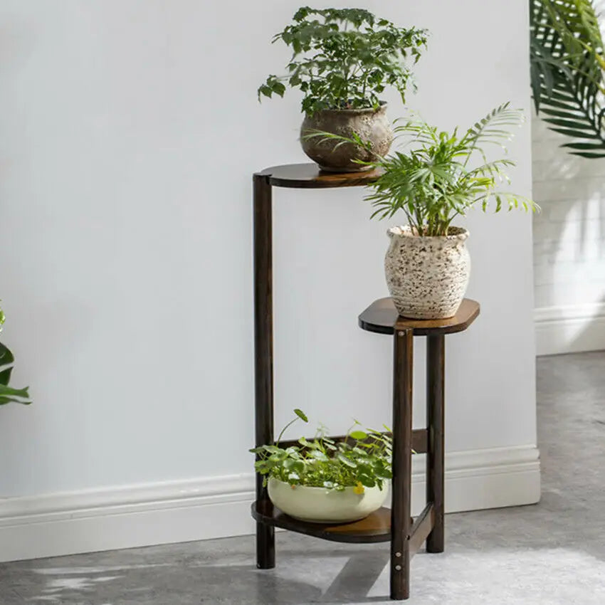 3-Tier Bamboo Plant Stand