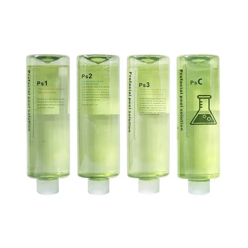 4 In 1 Aqua Peeling Hydrafacial Solution Serums for Facial Cleansing Hydra Dermabrasion Solution Hydrogen Oxygen Machine